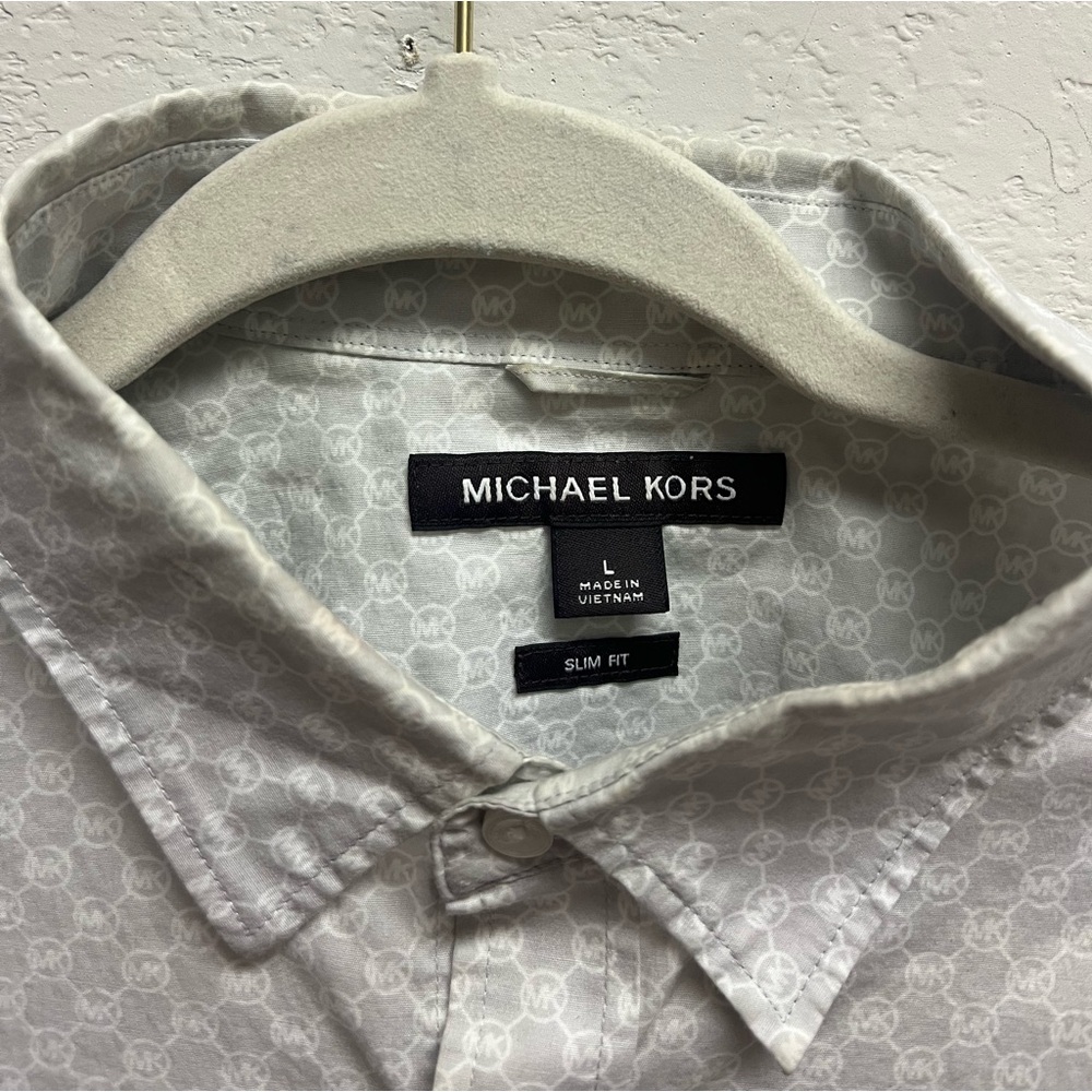 Michael Kors Logo Dress Shirt - Picture 2 of 4